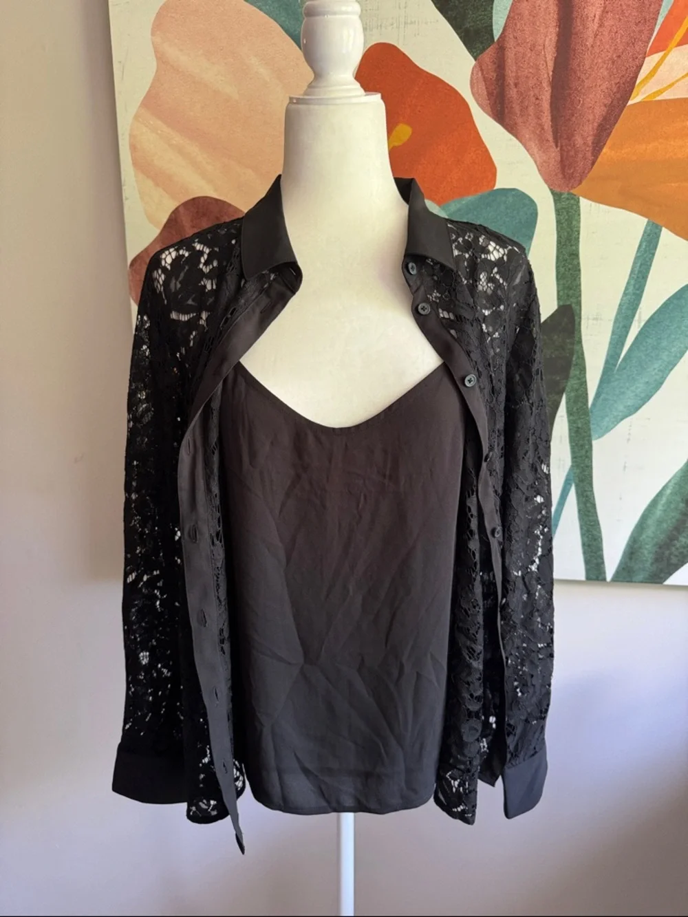 J. Crew Lace Blouse